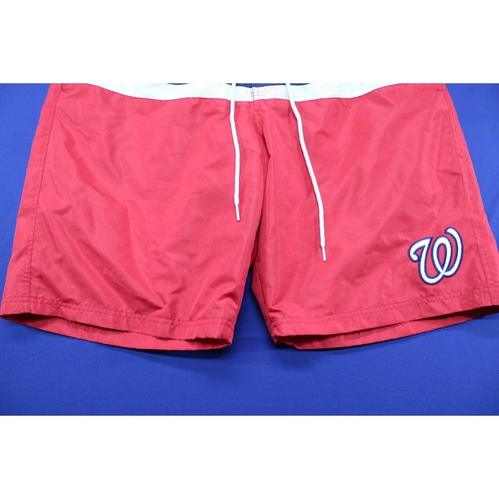 MLB Branded Washington Nationals Swim‎ Trunks Swim Suit Shorts Size XXL